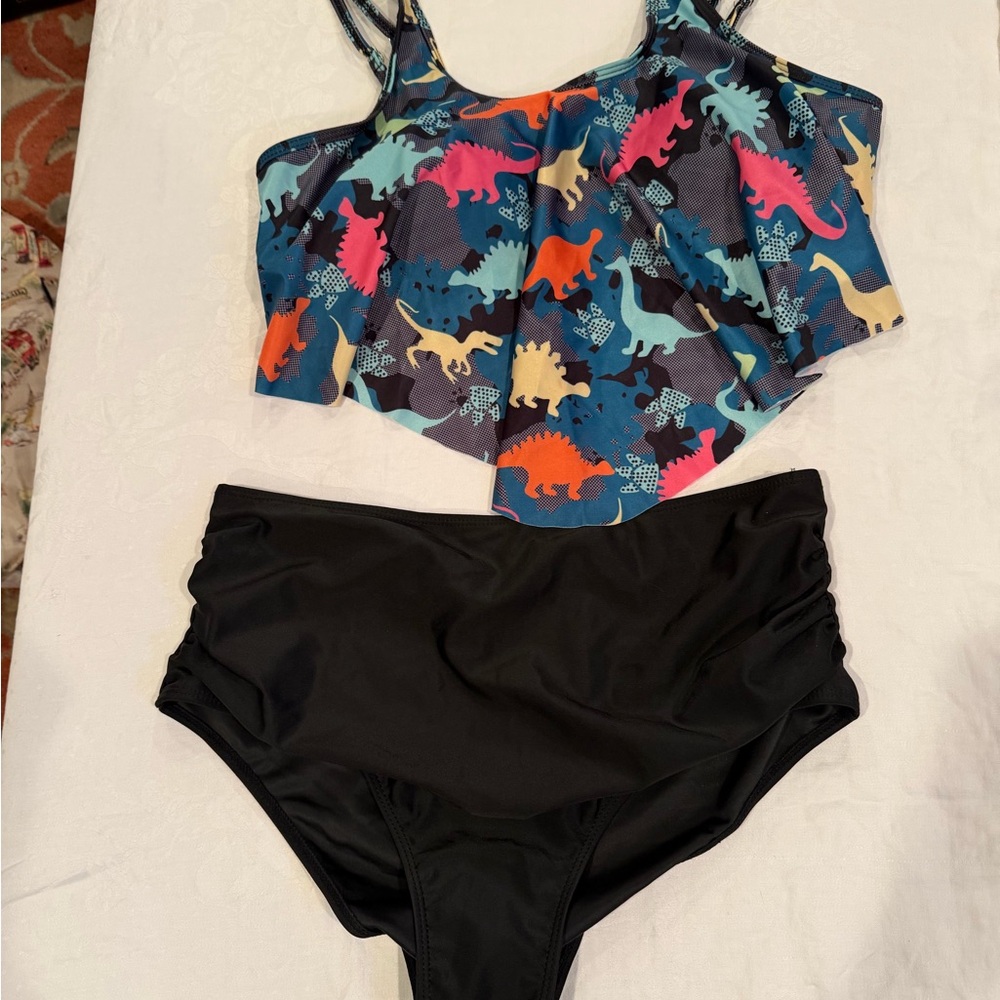 Dinosaur Print Bikini Set